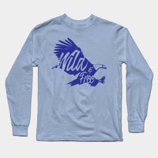 wild and free bald eagle Long Sleeve T-Shirt